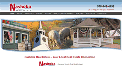 Desktop Screenshot of nashobarealestate.com